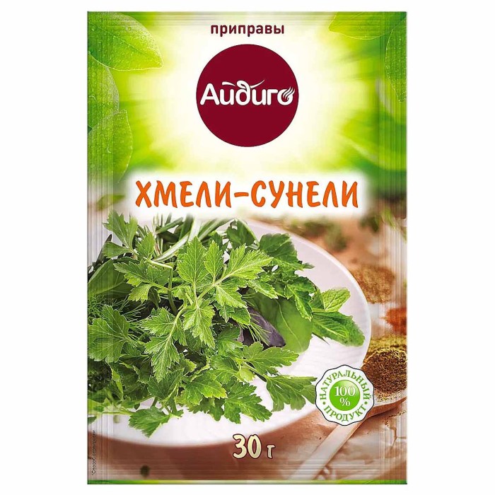 Приправа Айдиго Хмели-Сунели 30гр м/у