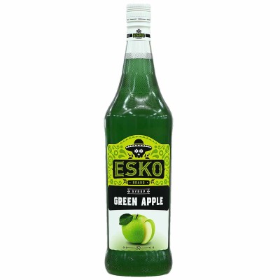 Сироп ESKO Зеленое яблоко 1л ст/б