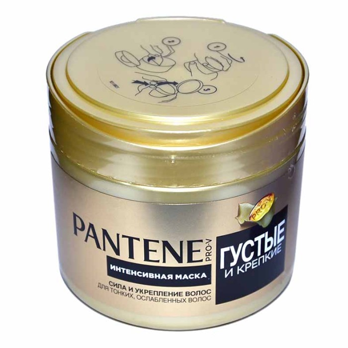 Маска для волос Pantene Густые и крепкие 300мл пэт