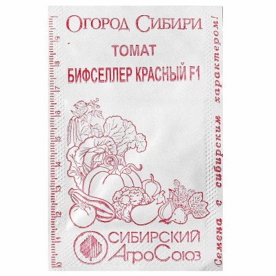 Томат Сибирский Агросоюз Бифселлер красный F1 15шт пп м/у