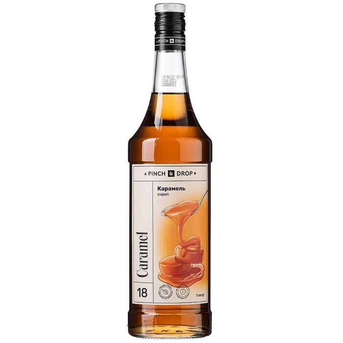 Сироп Pinch&Drop Карамель 1л ст/б