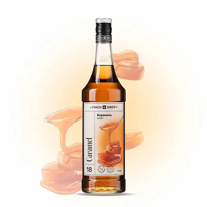 Сироп Pinch&Drop Карамель 1л ст/б