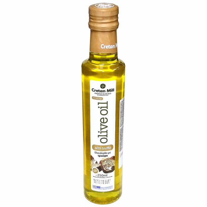 Масло оливковое Cretan Mill Extra Virgin с трюфелем 0,25л ст/б