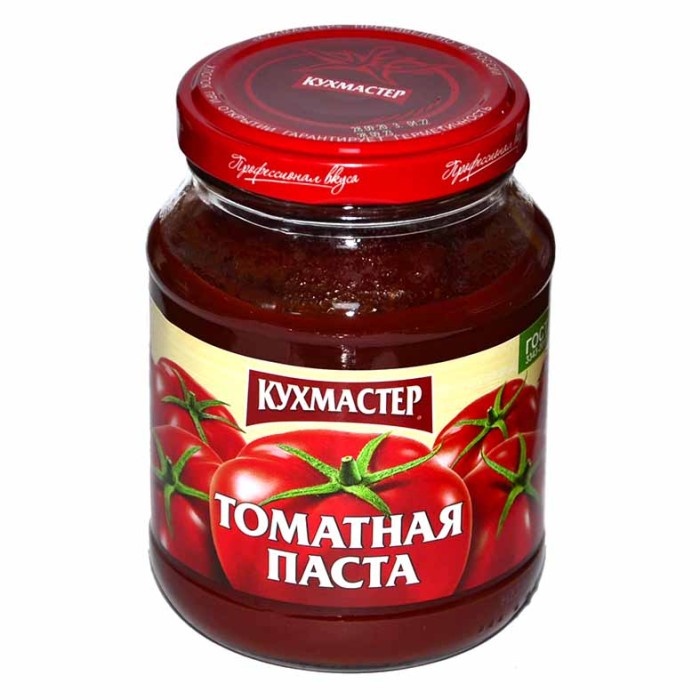 Паста томатная Кухмастер 270гр ст/б