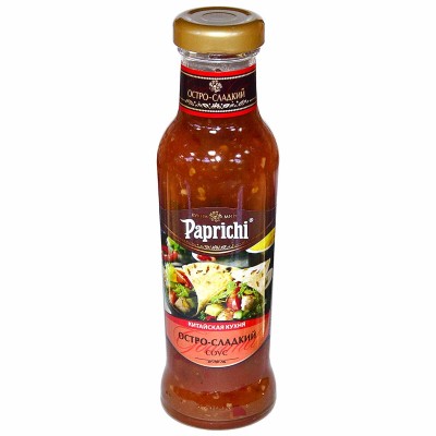 Соус Paprichi остро-сладкий 320гр ст/б