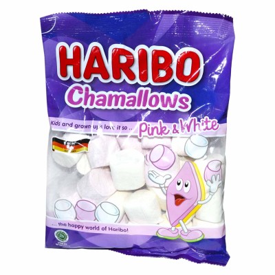 Маршмэллоу Haribo Pink&amp;White белый-розовый 150гр м/у