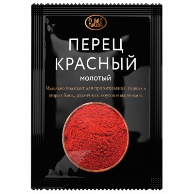 Перец красный Relish молотый 10гр м/у