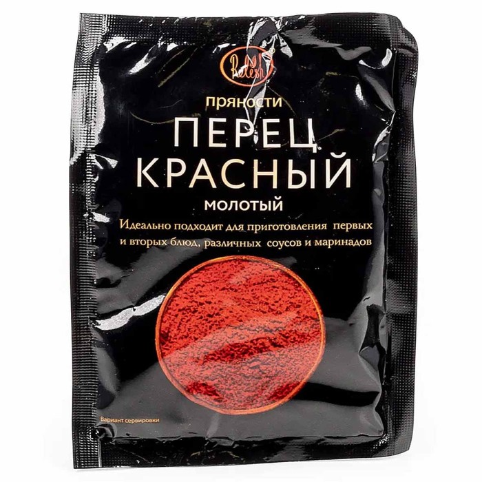 Перец красный Relish молотый 10гр м/у
