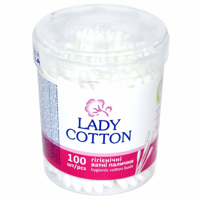 Палочки ватный Lady Cotton 100шт пэт