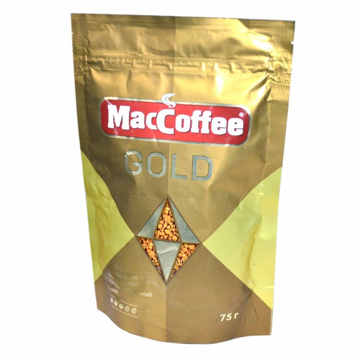 Кофе MacCoffee Gold раст 75гр д/п