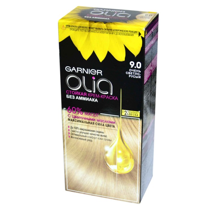 Краска для волос Garnier Olia 9.0 Очень светло-русый к/у