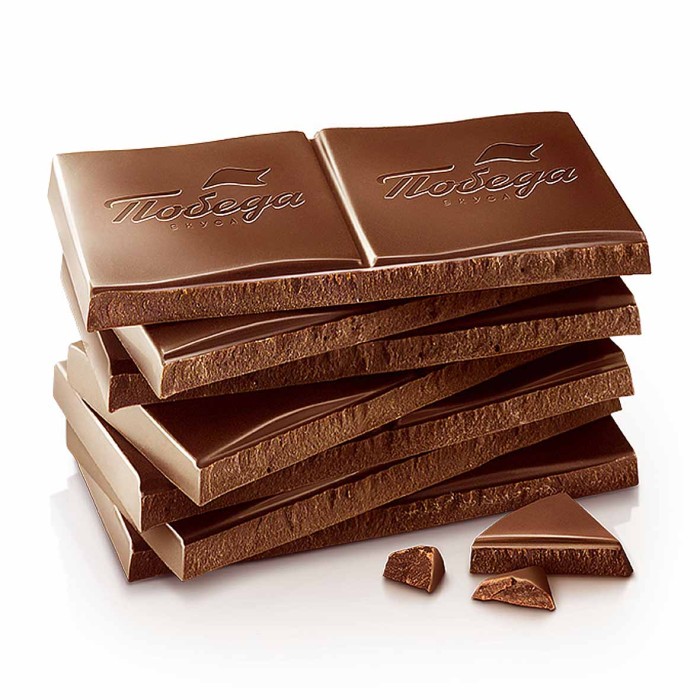 Шоколад Победа Гана 67% горький 90гр к/у