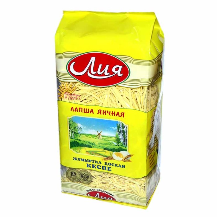 Лапша яичная Лия 350гр м/у