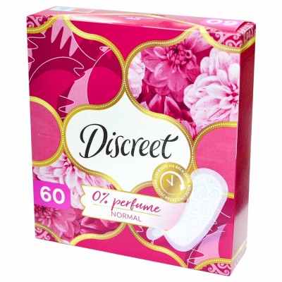Прокладки ежедневные Discreet Normal Trio 60шт к/у