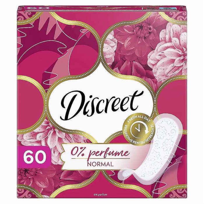 Прокладки ежедневные Discreet Normal Trio 60шт к/у