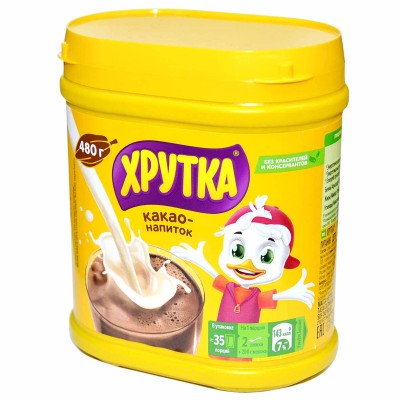 Какао-напиток Хрутка 480гр пэт