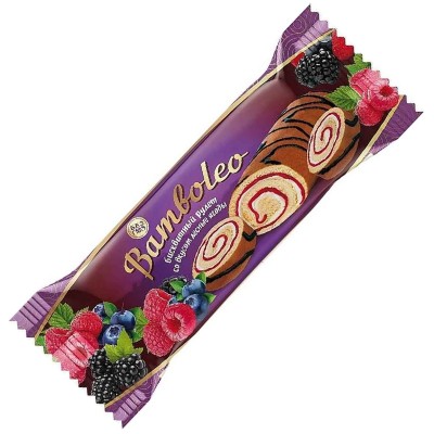 Рулет Невский Кондитер Со вкусом лесной ягоды 145гр м/у