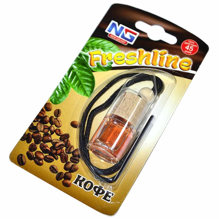 Ароматизатор подвесной New Galaxy Freshline кофе арт794-343