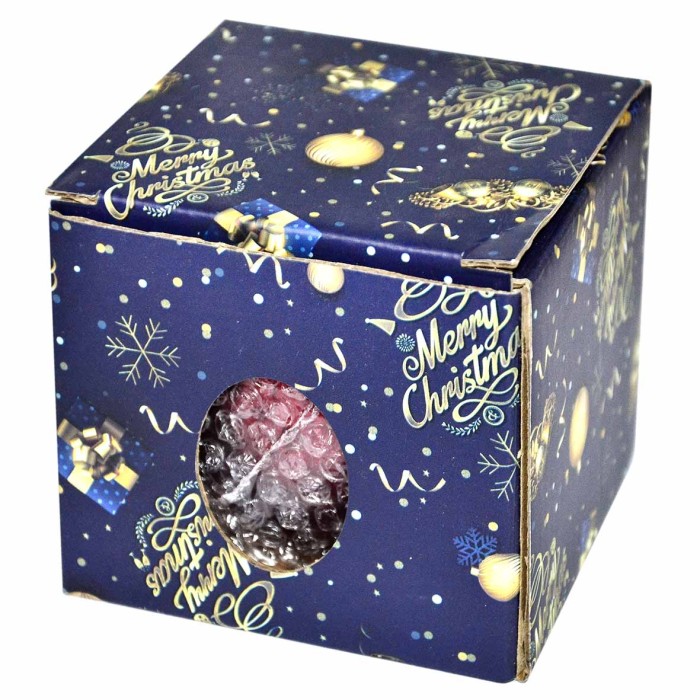 Подсвечник Сноу Бум стекло 8*7см арт396-159