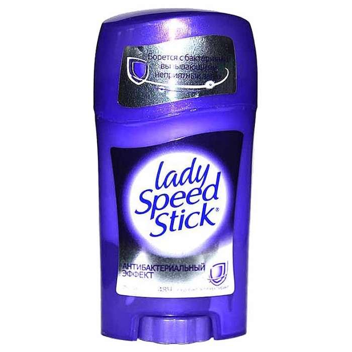 Дезодорант Lady Speed Stic Антибактериальный эффект 45гр пэт