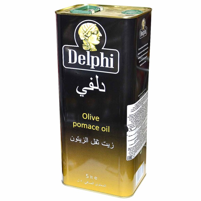 Масло оливковое Delphi Pomace раф 5л ж/б