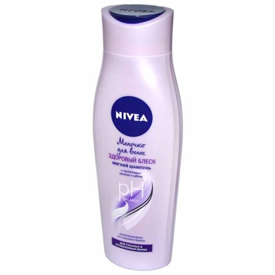 Шампунь для волос Nivea Молочко для волос здоровый блеск 250мл пэт