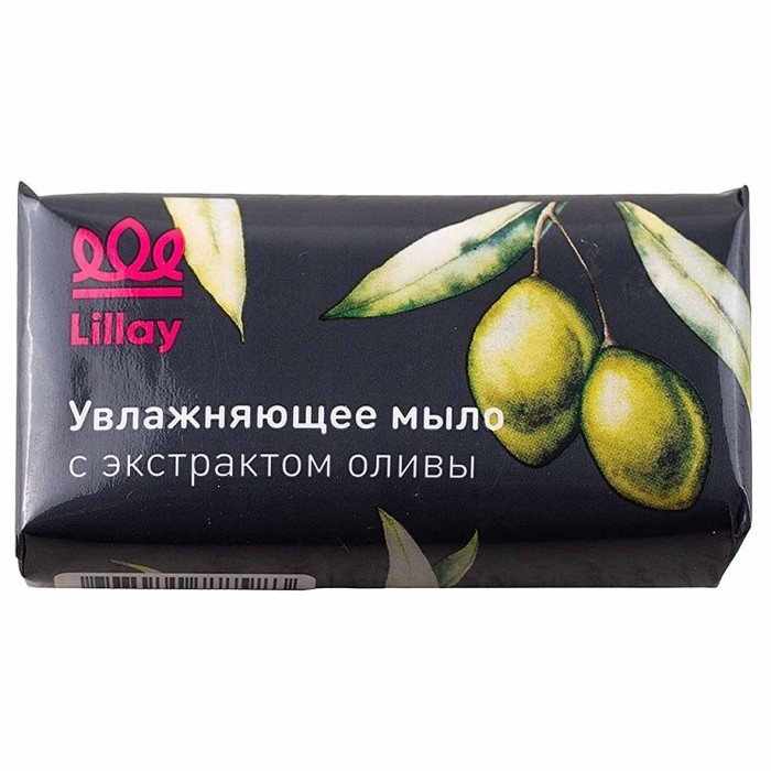 Мыло Lillay Увлажняющее с оливой 90гр м/у
