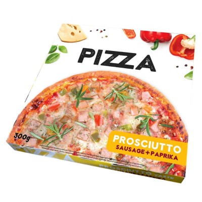 Пицца Vici Prosciutto зам 300гр к/у