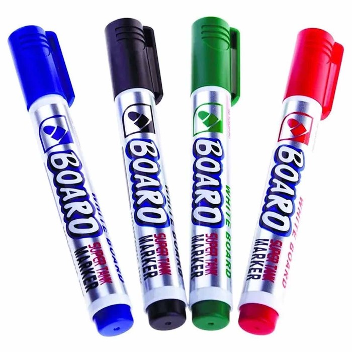 Набор маркеров Crown для пластиковых досок 4цв артСВМ-1000