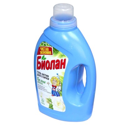 Гель-актив для стирки Биолан Белые цветы 1,2л пэт