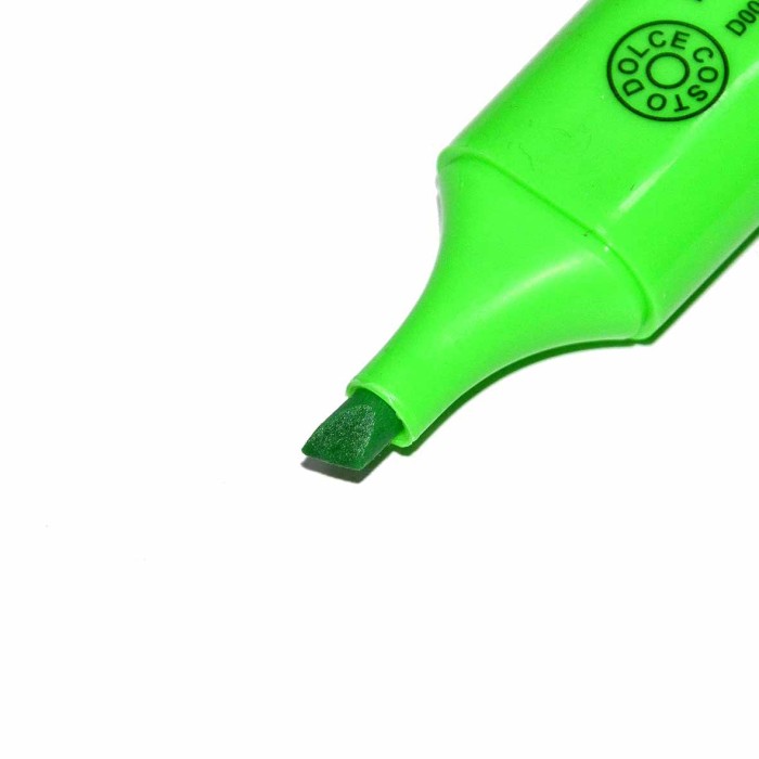 Маркер Dolce costo текстовый зеленый