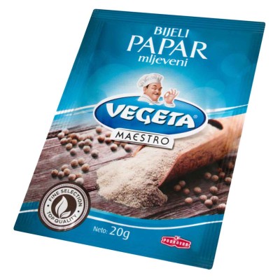 Перец белый Vegeta молотый 20гр м/у