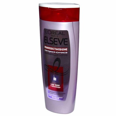 Шампунь для волос Loreal Elseve Полное восстановление для секущихся кончиков 400мл пэт*