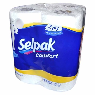 Полотенца бумажные Selpak Comfort 4рул м/у