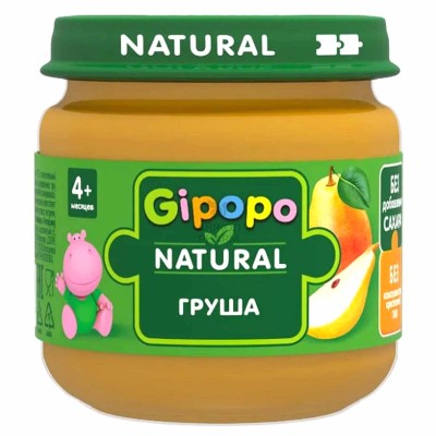 Пюре Гипопо груша 80гр ст/б