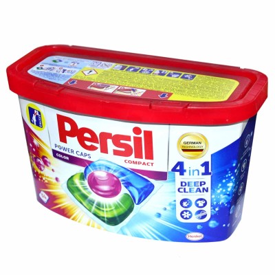 Капсулы для стирки Persil Power caps Color 4в1 14*15гр пэт