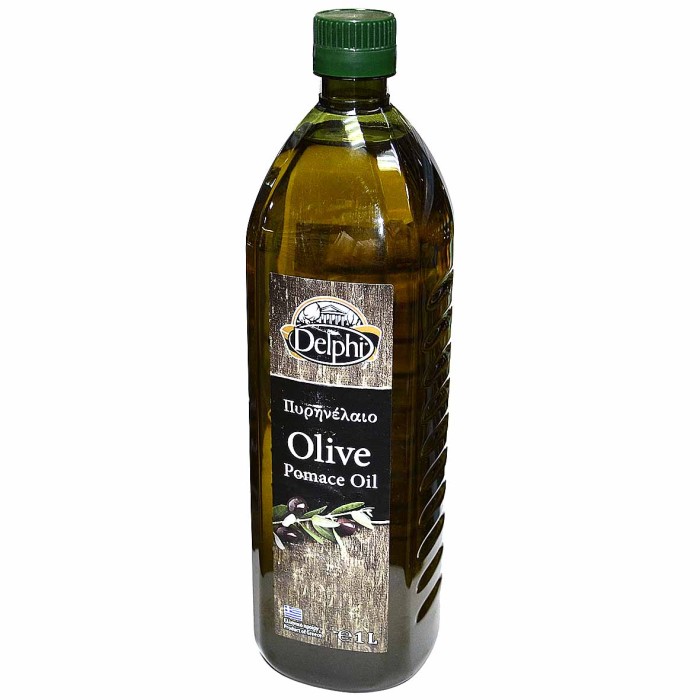 Масло оливковое Delphi Pomace раф 1л пэт