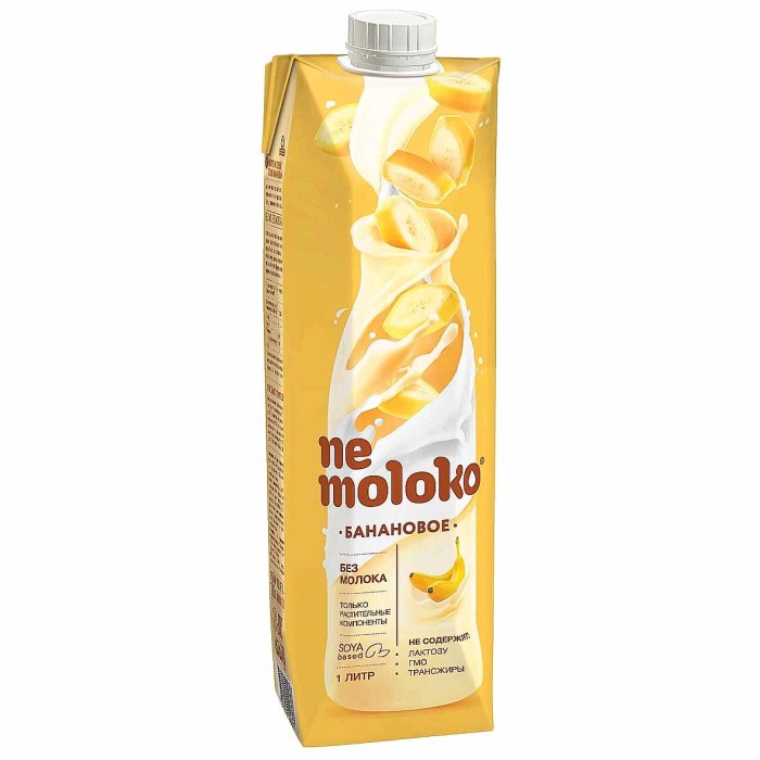 Напиток соевый Nemoloko Банановый 1л т/п