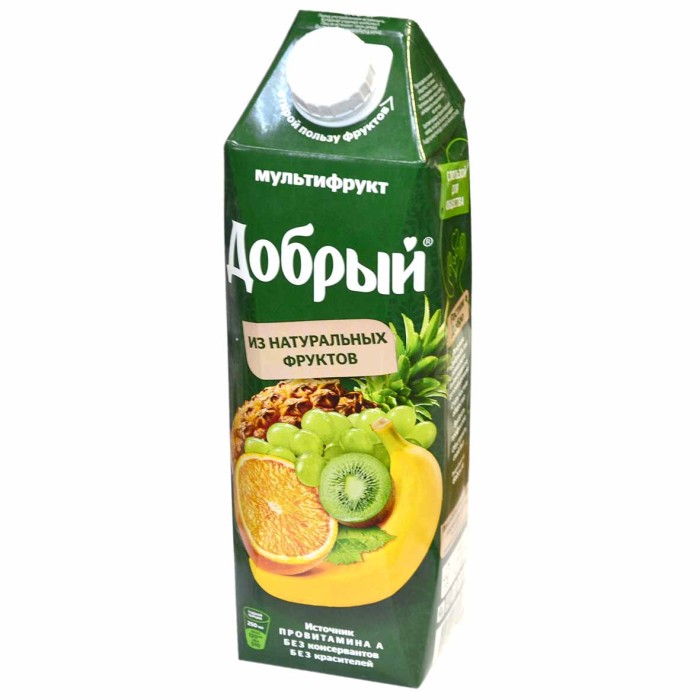 Нектар Добрый мультифрут 1л т/п