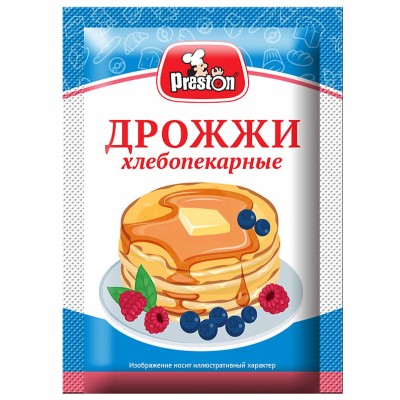 Дрожжи сухие Pr.Preston 75гр м/у