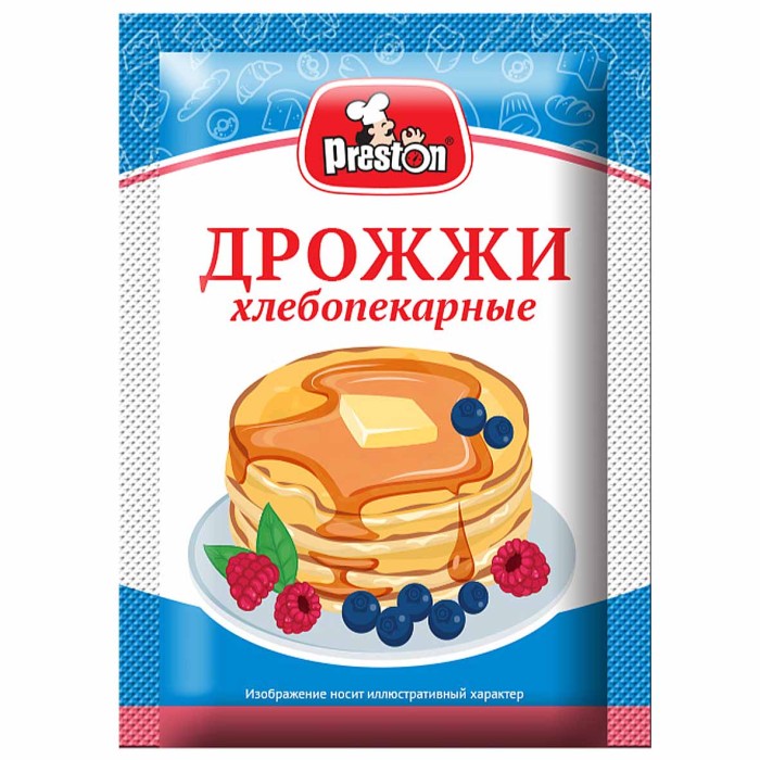 Дрожжи сухие Pr.Preston 75гр м/у
