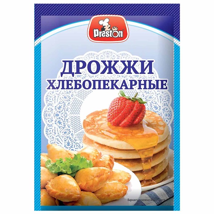 Дрожжи сухие Pr.Preston 75гр м/у