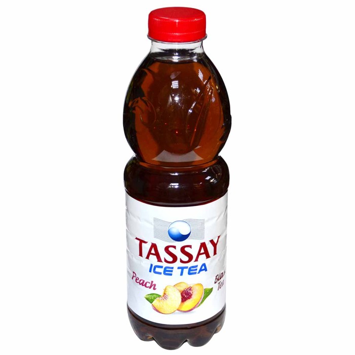Чай Tassay персик черный 1л пэт