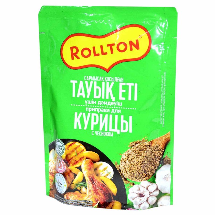 Приправа Роллтон для курицы с чесноком 70гр м/у