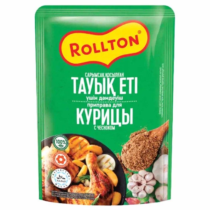 Приправа Роллтон для курицы с чесноком 70гр м/у