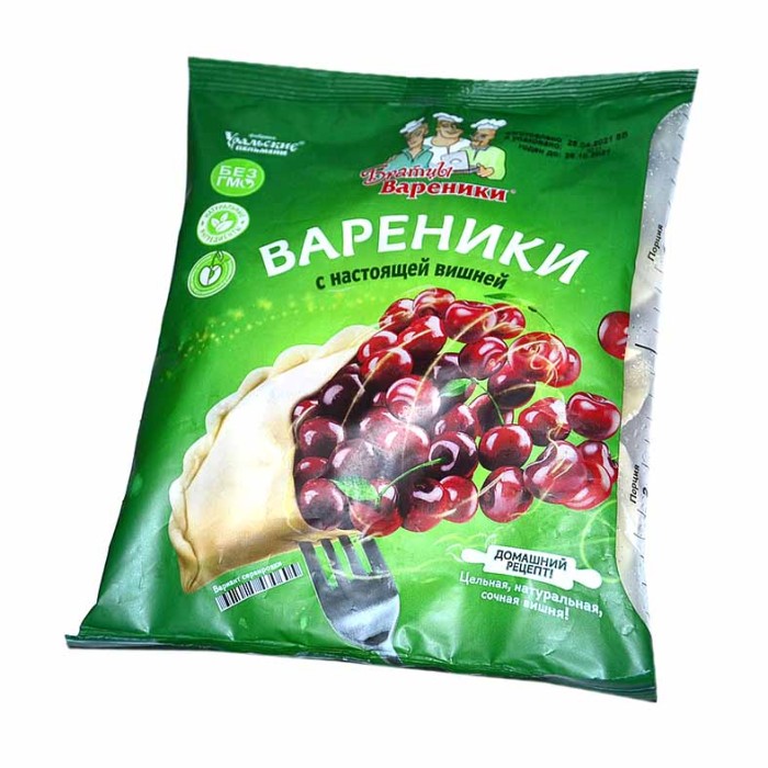 Вареники Братцы с вишней 350гр м/у