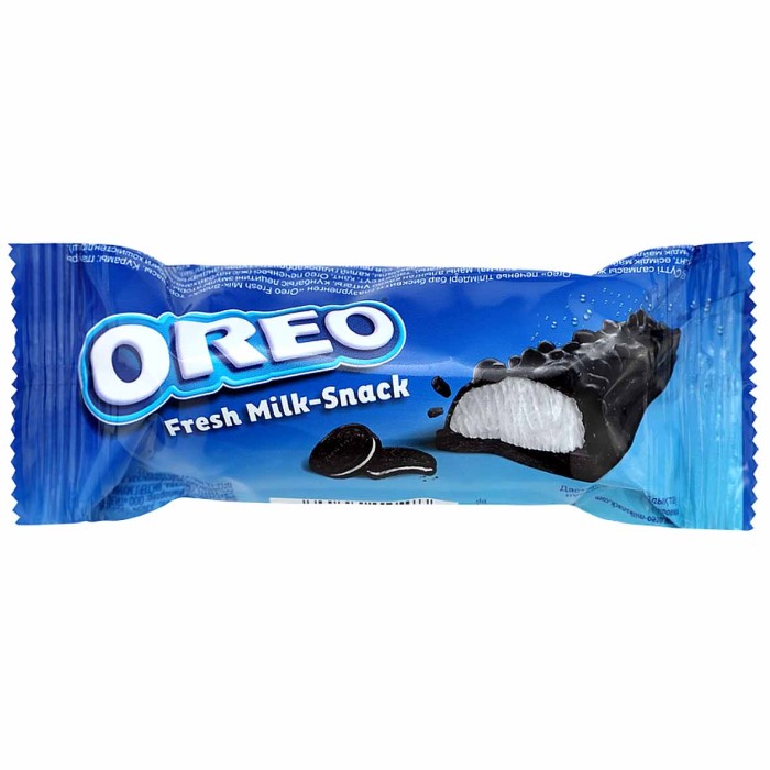 Пирожное Oreo бисквитное с молочной начинкой и кусочками печенья 27гр м/у