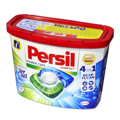 Капсулы для стирки Persil Power caps Свежесть от Vernel 4в1 21*15гр пэт
