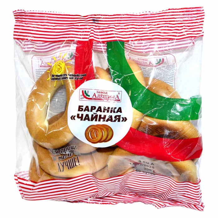 Баранка Алешина Чайная 300гр м/у