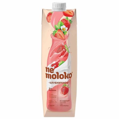 Напиток соевый Nemoloko Клубничный 1л т/п